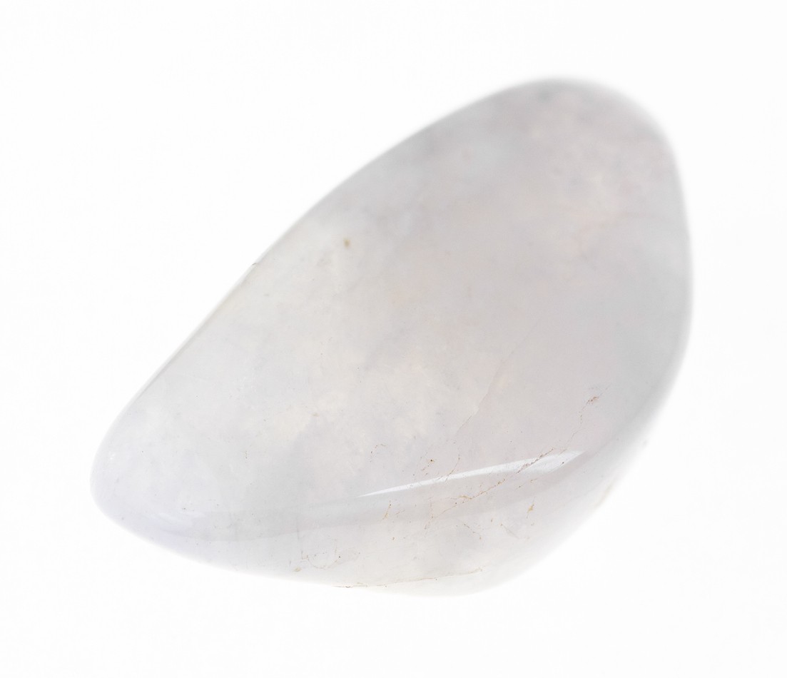 White Moonstone (White Moonstone tumbled) - Rock Identifier