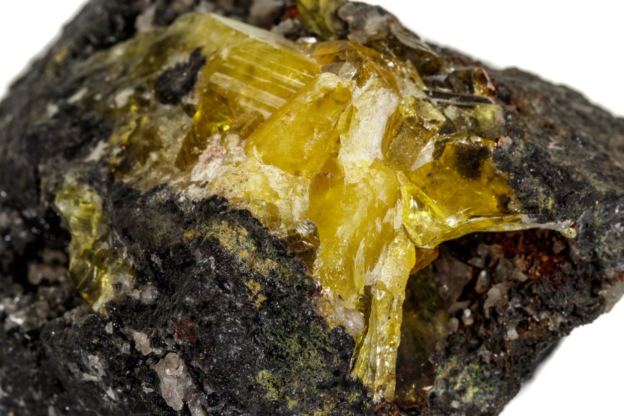 硫酸鉛礦 (Anglesite)