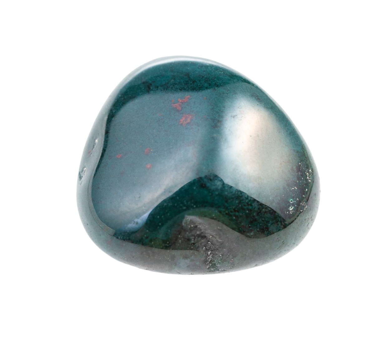ケッセイセキ（血星石） (Bloodstone tumbled) - Rock Identifier