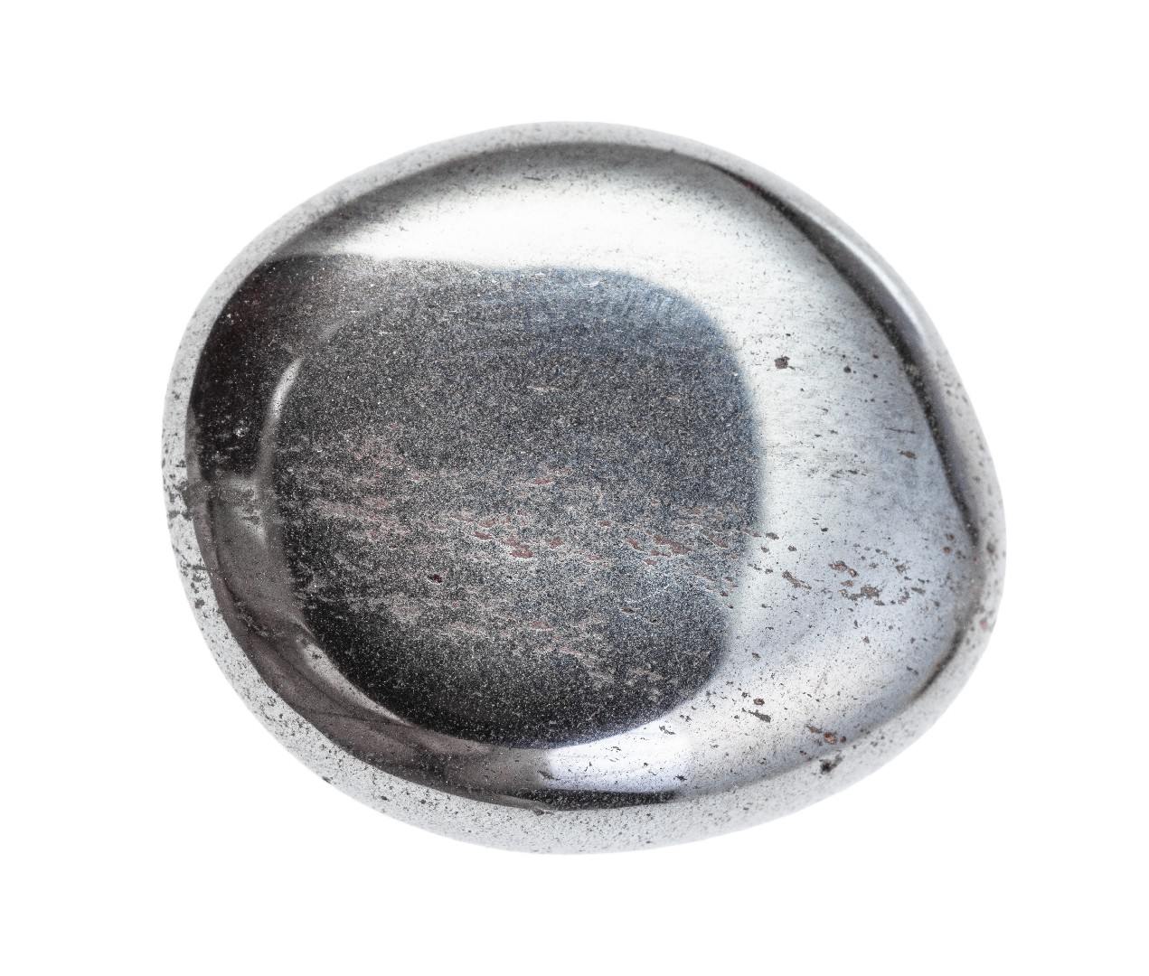 ヘマタイト (Hematite tumbled) - Rock Identifier