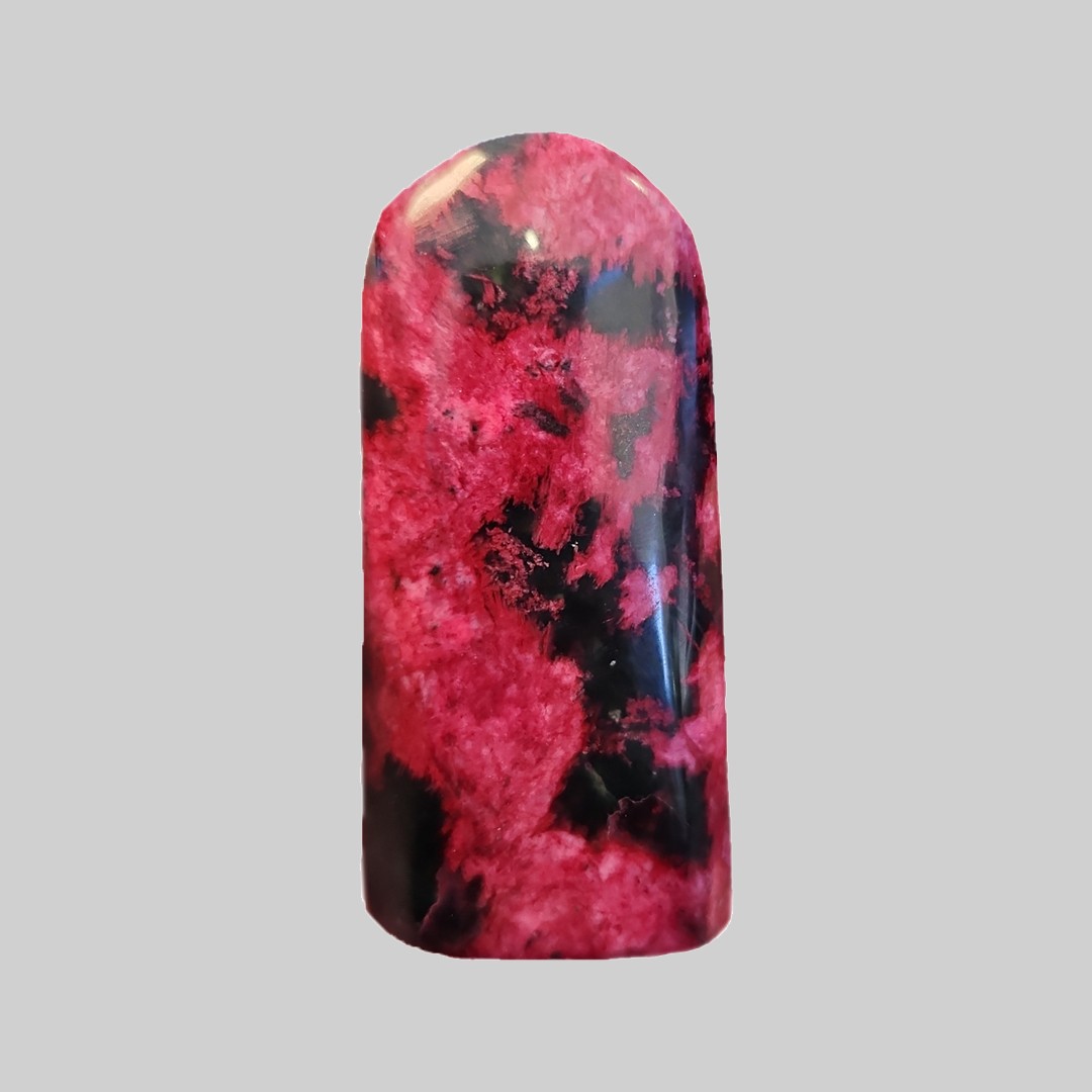 Rhodonite Rose Pourpre D'Afrique 47,21 Carats - Pierre Naturelle - Pièce Unique