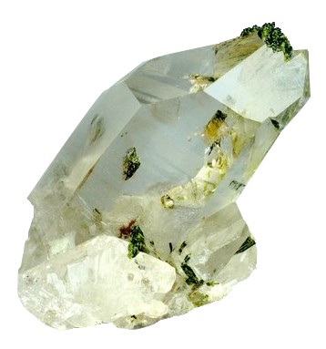 綠簾石水晶(Epidote in Quartz) - Rock Identifier